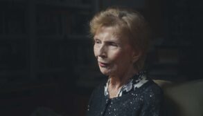 Blue Road Still 3 Edna O’Brien in Blue Road: The Edna O’Brien Story, directed by Sinead O'Shea.
Copyright: Modern Films. All Rights Reserved.
